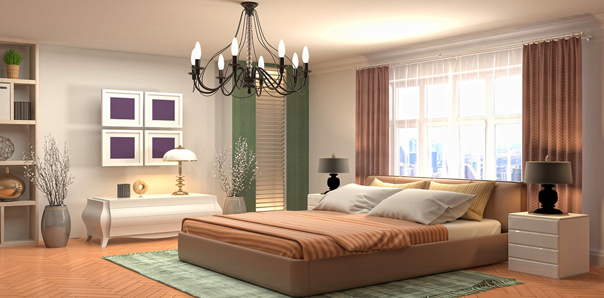 Custom modular bedroom Ahmedabad