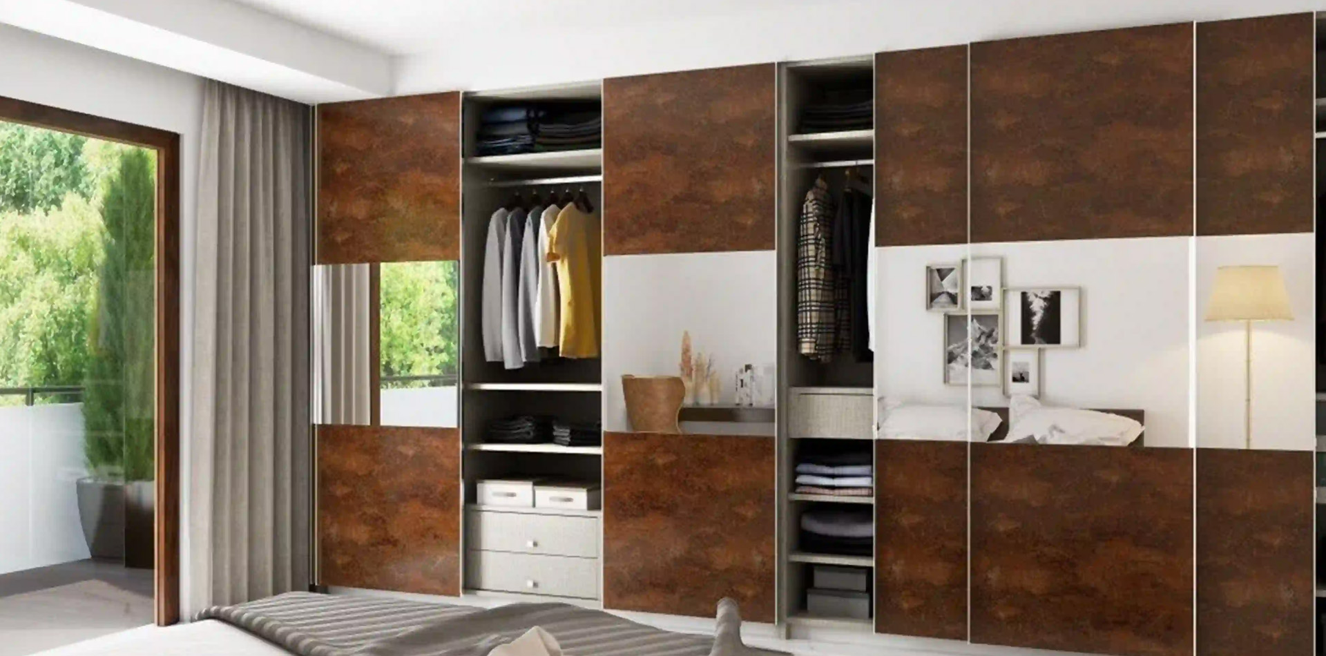 Modular bedroom cabinets Ahmedabad