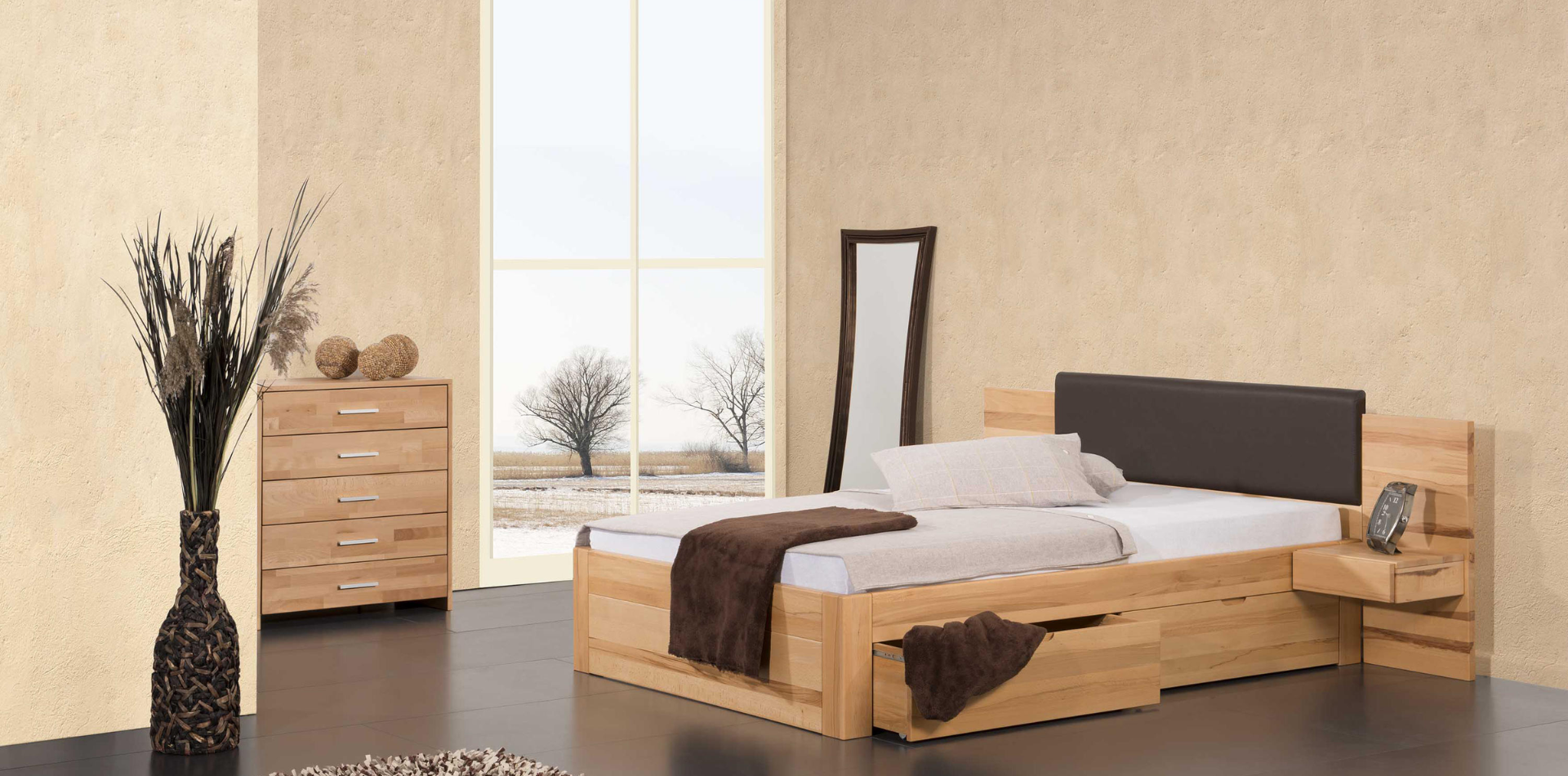 Modular Bedroom Set in Sola