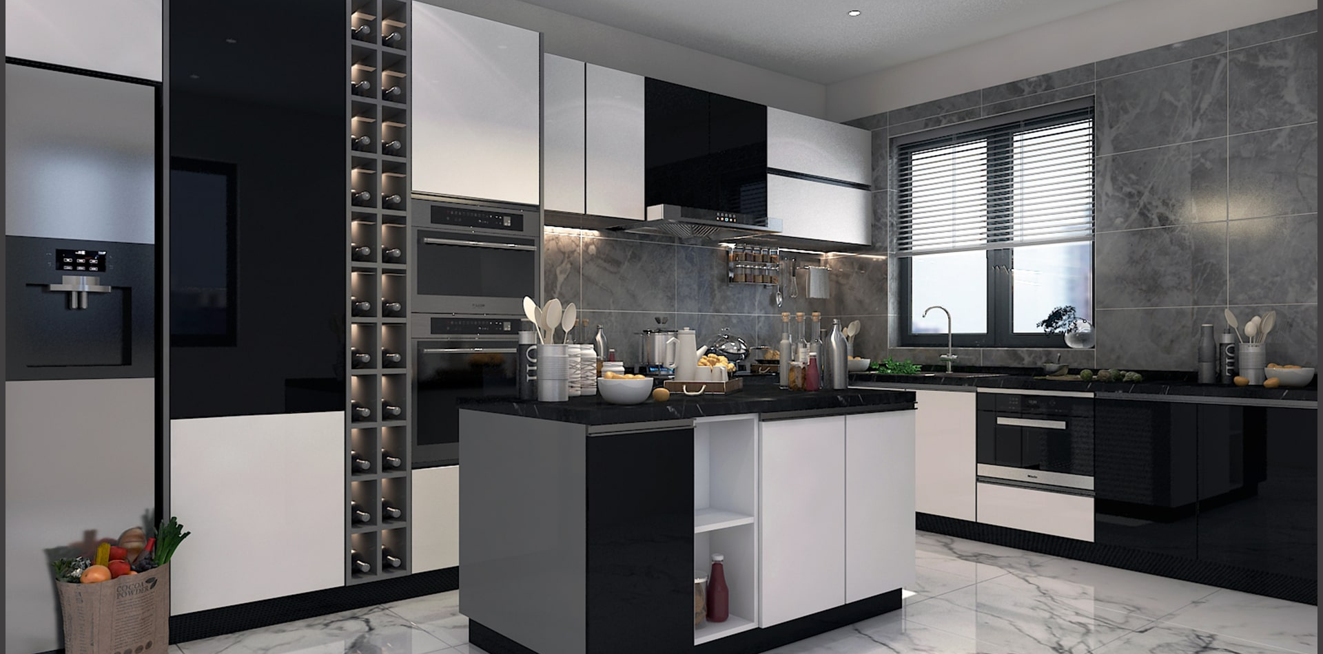 Modular Kitchen in Sindhu Bhavan