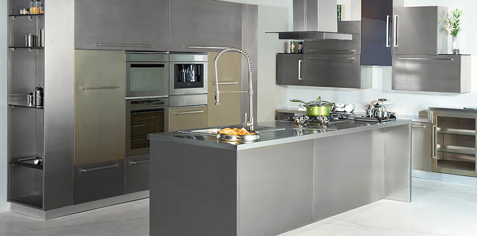 Stainless steel modular kitchen Ahmedabad